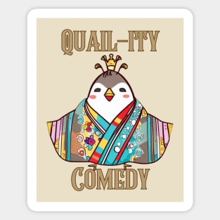 Quality comedian Sticker